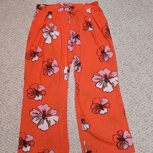 Vince Camuto Orange and Pink Casual Bottoms